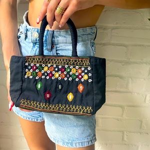 Cool vintage bag made in India.